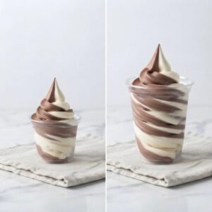 Choco Vanilla ice  cream